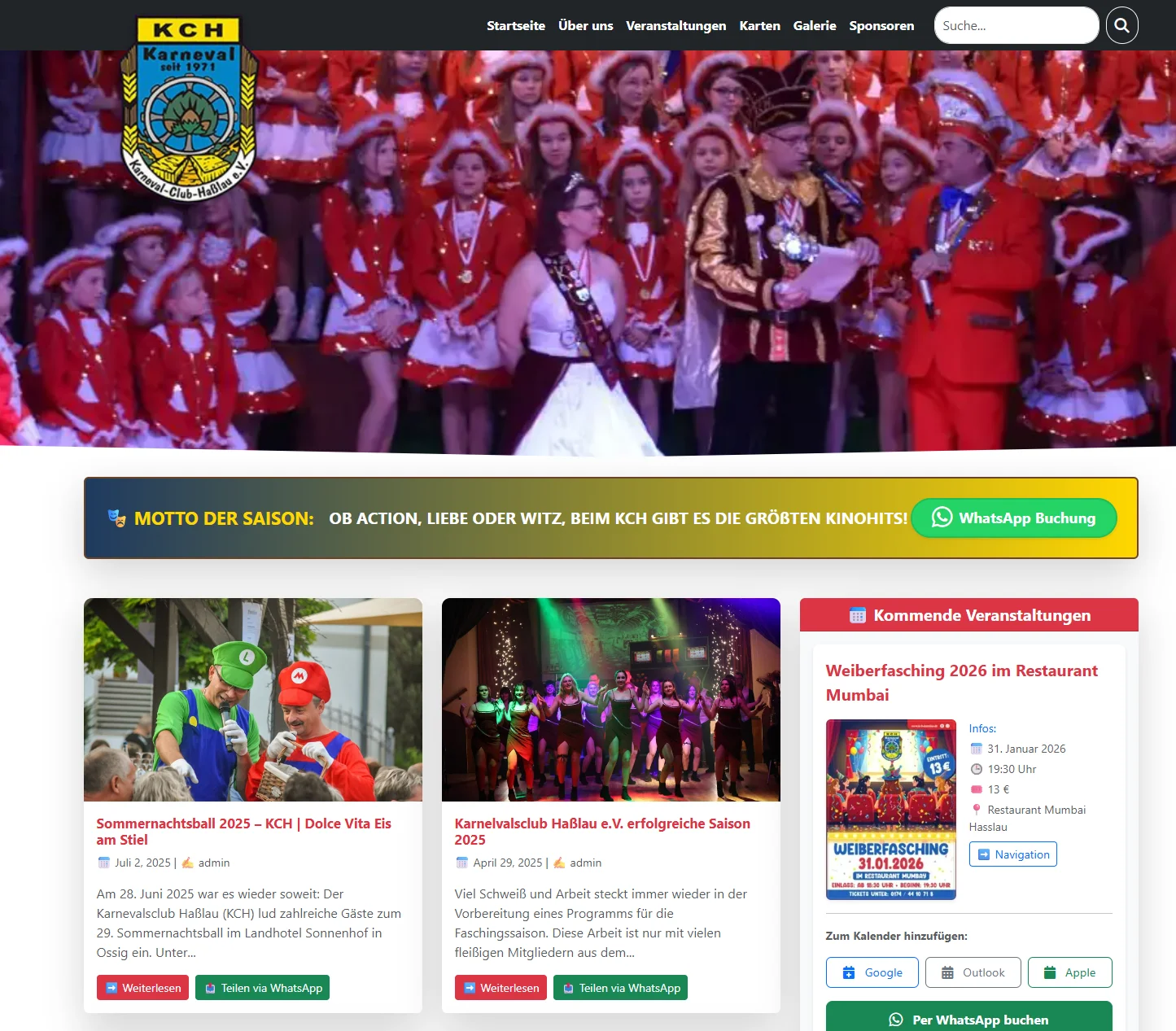 Screenshot des Projekts: KCH-Hasslau