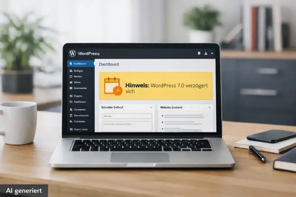 WordPress 7.0 verspätet sich: Was Website-Betreiber jetzt wissen sollten