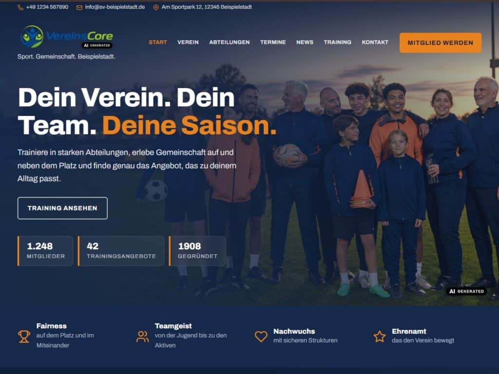 VereinsCore erreicht 95 PageSpeed-Punkte mobil: Praxisbericht